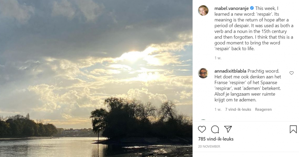 Mabel Screenshot Instagram