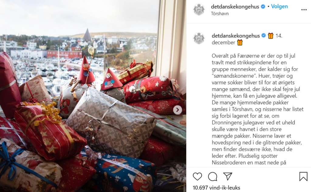 Deense Kerst Instagram Foto 1