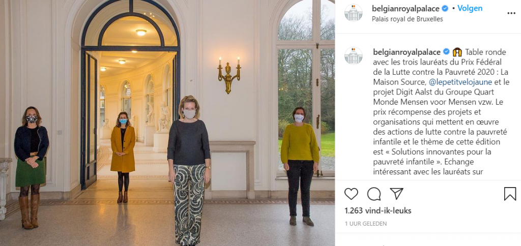 Mathilde Ontvangt Winnaars Instagram Screenshot