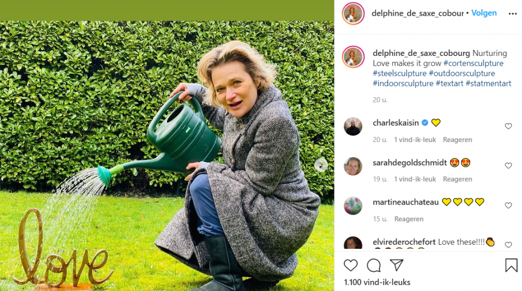 Delphine Screenshot Instagram Januari 2021