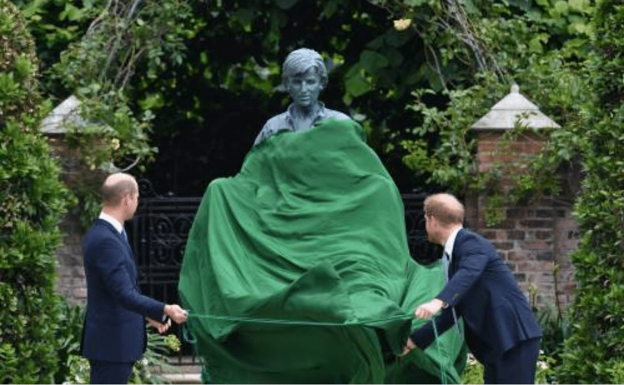 standbeeld prinses diana