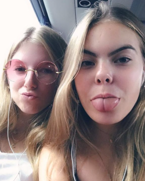 Eloise Met Zusje Leonore In 2018 Screenshot Instagram