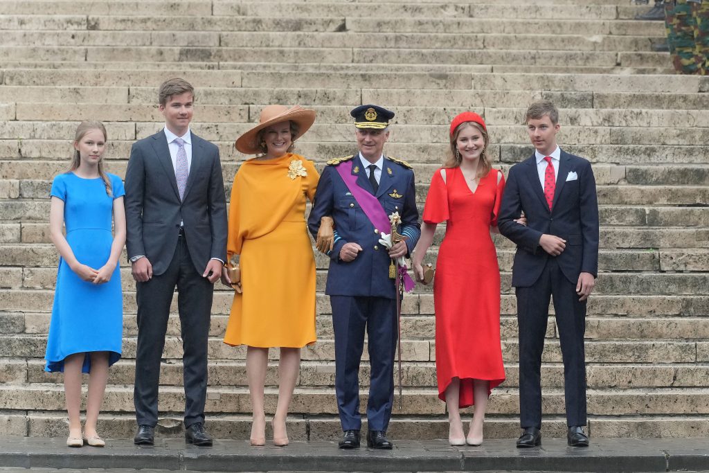 Royal Family Attends National Day Ceremony