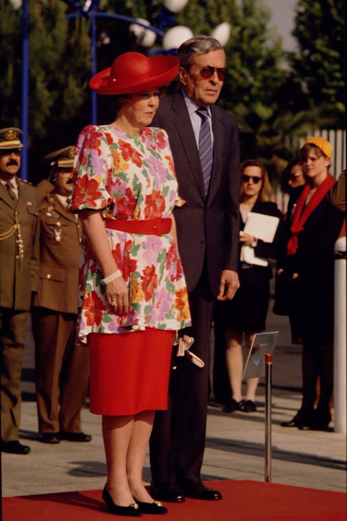 Beatrix Of Holland At The Universal Exhibition