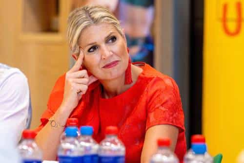 Koningin Maxima Bezoekt Ontvangstweek Voor Nieuwe Studenten In Delft (pool)