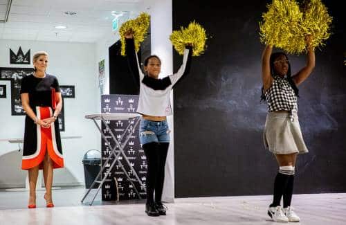 Koningin Maxima Bezoekt Winnaar Appeltje Van Oranje