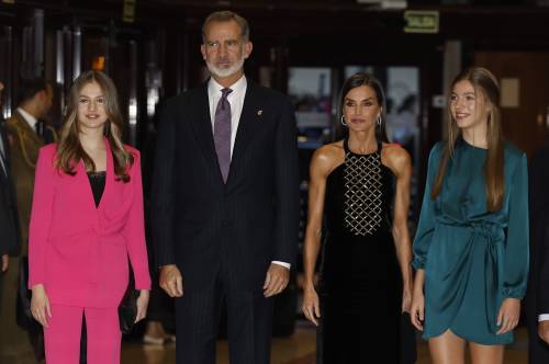 Royal Family Arrives To Oviedo Ahead Of Princess Of Asturias Awarding Ceremony