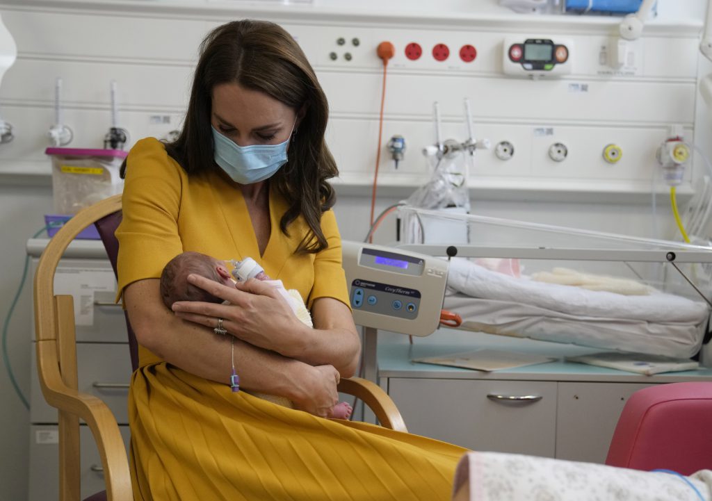 The Princess Of Wales Visits Royal Surrey County Hospital's Maternity Unit