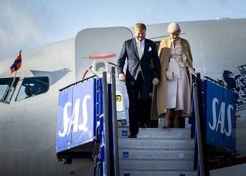 Eerste Dag Staatsbezoek Koningspaar Aan Zweden