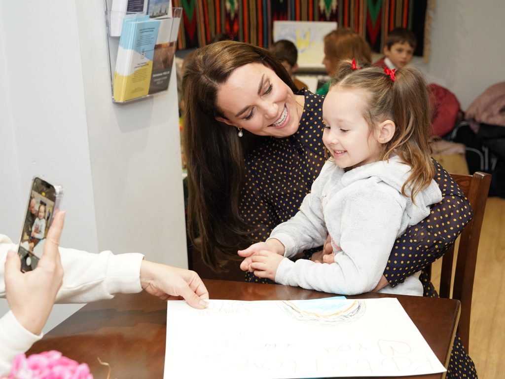 The Princess Of Wales Visits Reading Ukrainian Community Centre