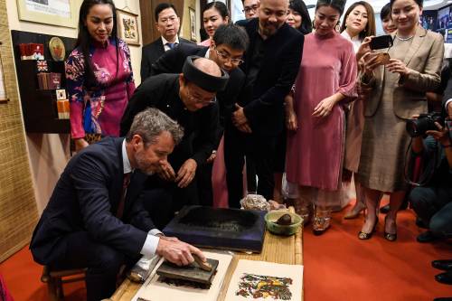 Denmark's Crown Prince And Crown Princess Visit Vietnam