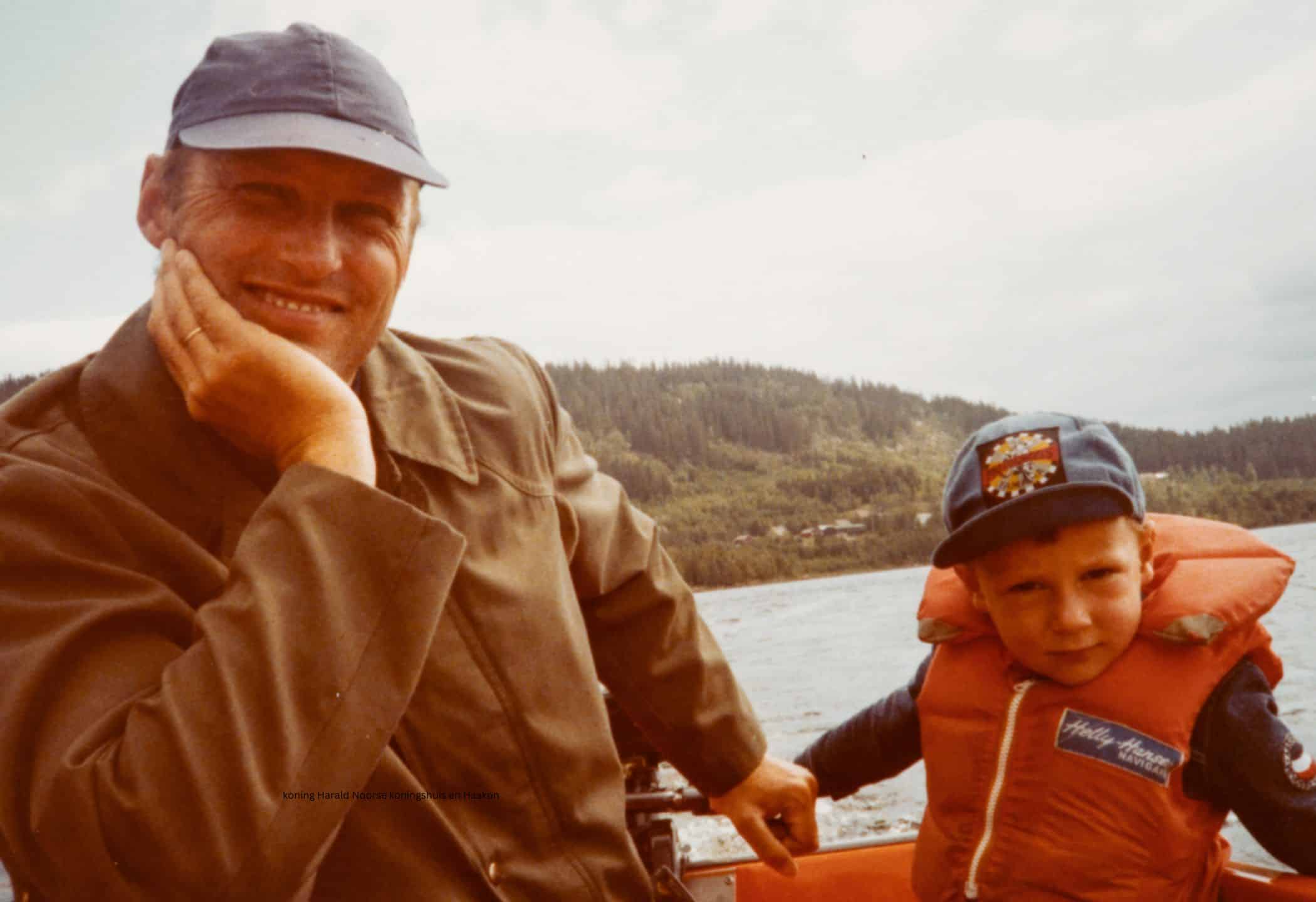 Koning Harald Noorse Koningshuis En Haakon