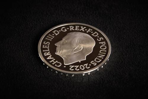 The Royal Mint Unveils Official Coin Effigy Of His Majesty King Charles Iii