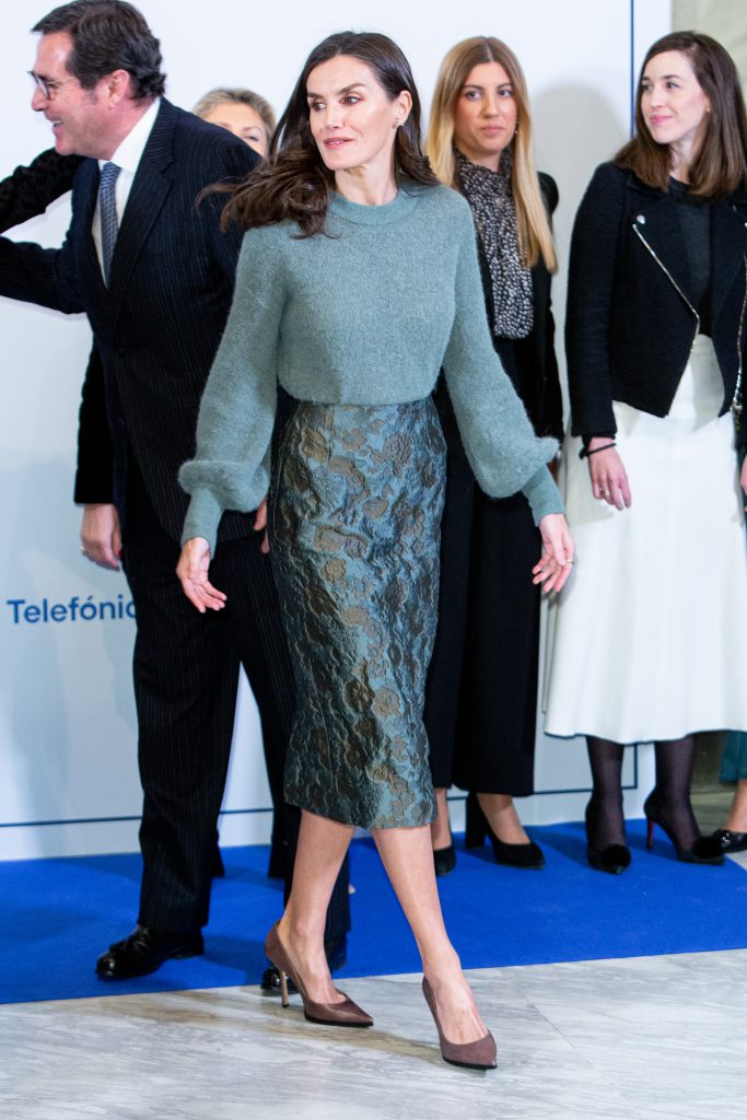 Queen Letizia Attends "promociona Project" Event In Madrid
