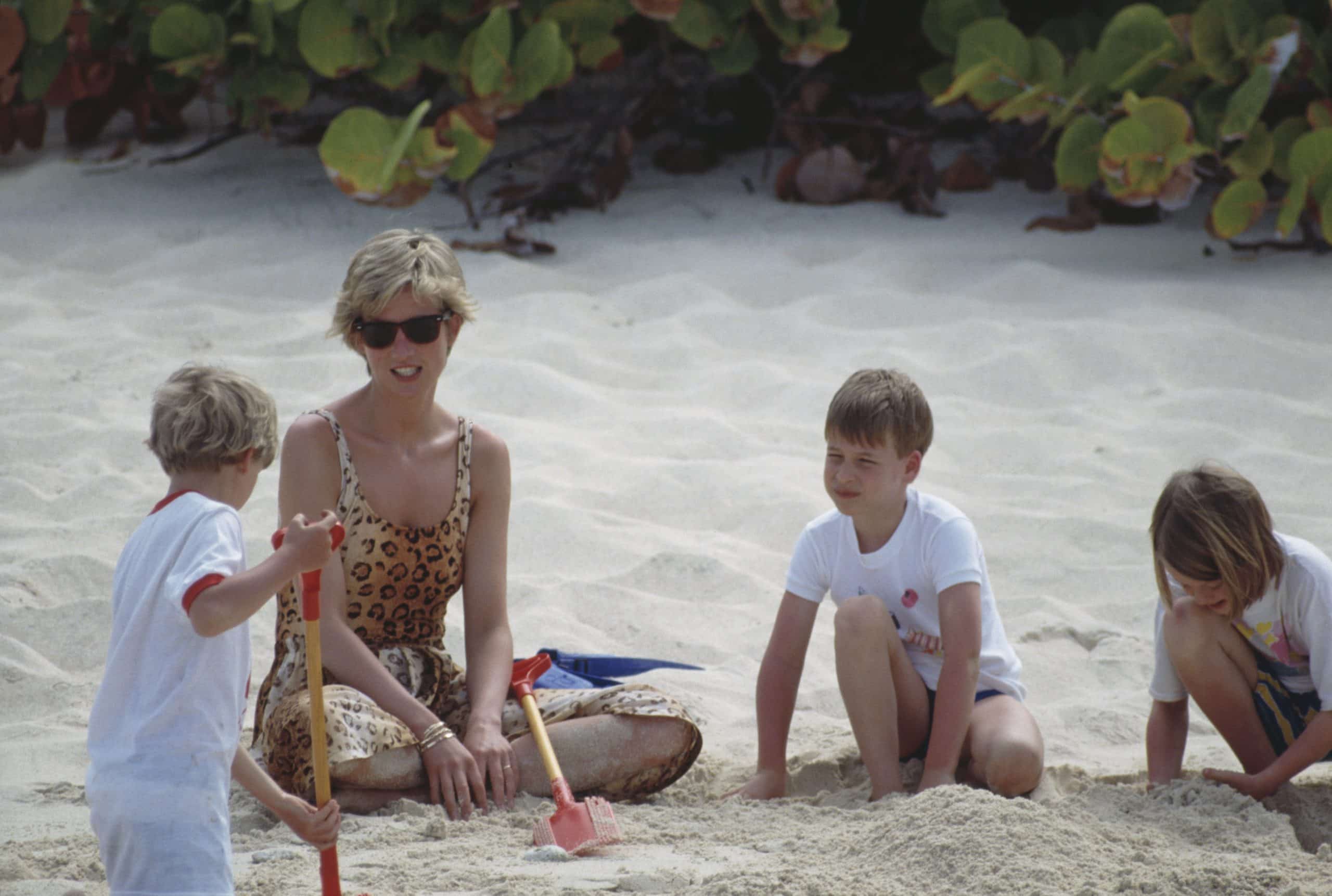 Diana William en Harry. Royals On Necker Island