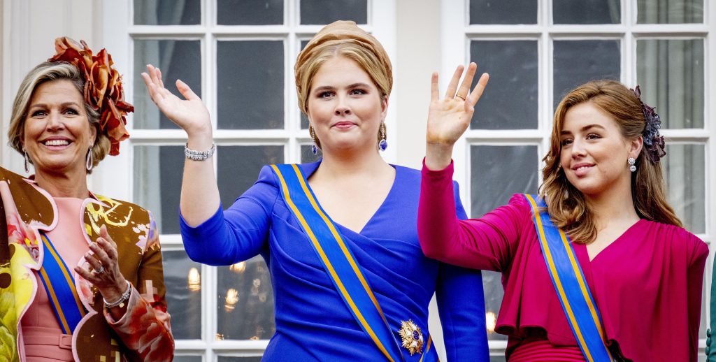 Balkonscene Maxima Amalia Alexia Prinsjesdag 2023