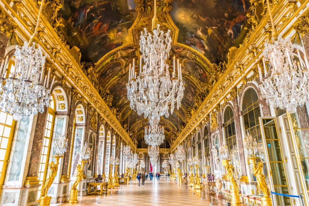 Spiegelgalerij Versailles 1659 Xl