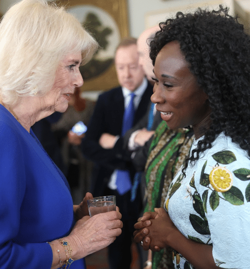 Camilla In Blauw Screenshot 2 Instagram The Royal Family