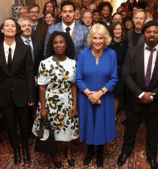 Camilla In Blauw Screenshot Instagram The Royal Family