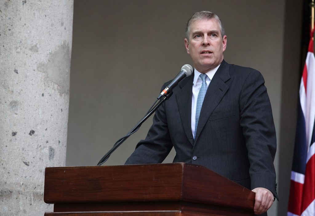 Prince Andrew Duke Of York Visits Franz Mayer Museum In Mexico City
