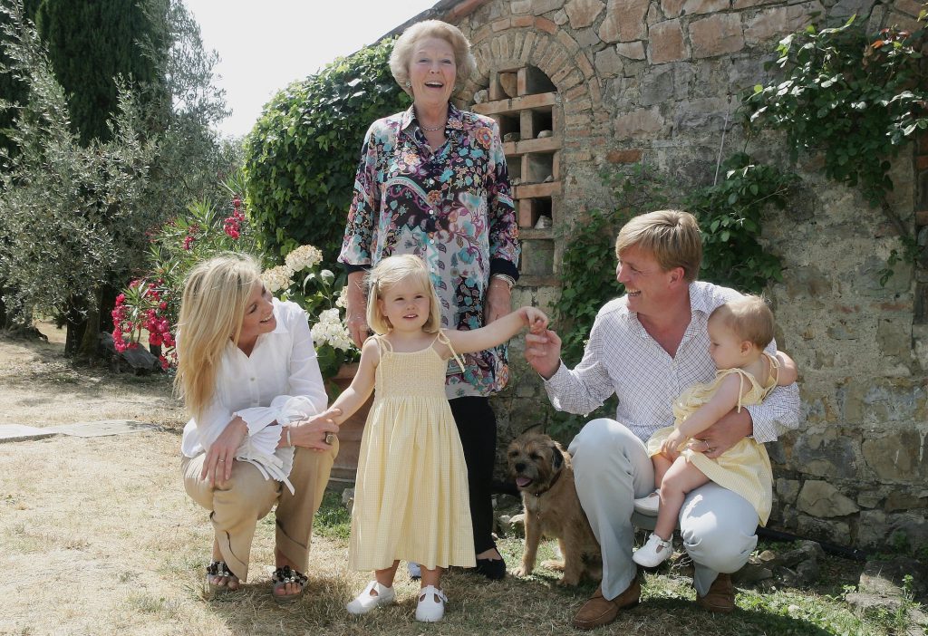 Photocall For Dutch Royal Family On Vacation In Italy