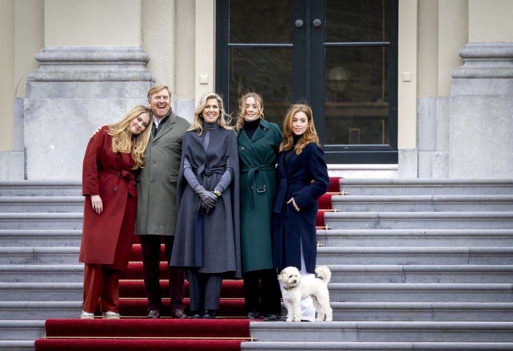 Dutch Royal Family Christmas Photosession At Palace Huis Ten Bosch