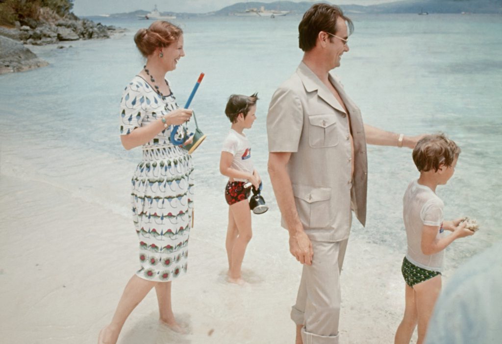 Danish Royal Family On The Virgin Islands