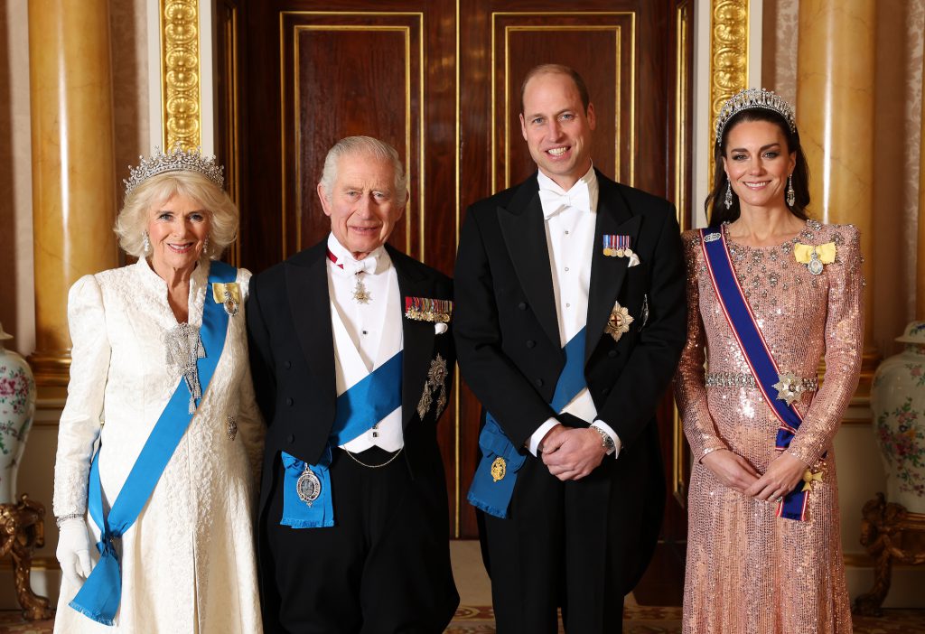 King Charles Iii And Queen Camilla Host Diplomatic Reception