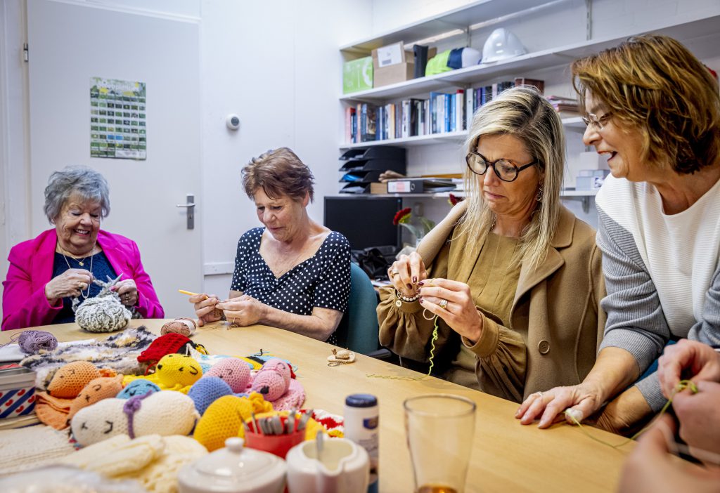 Queen Maxima Of The Netherlands Visits Almere Haven