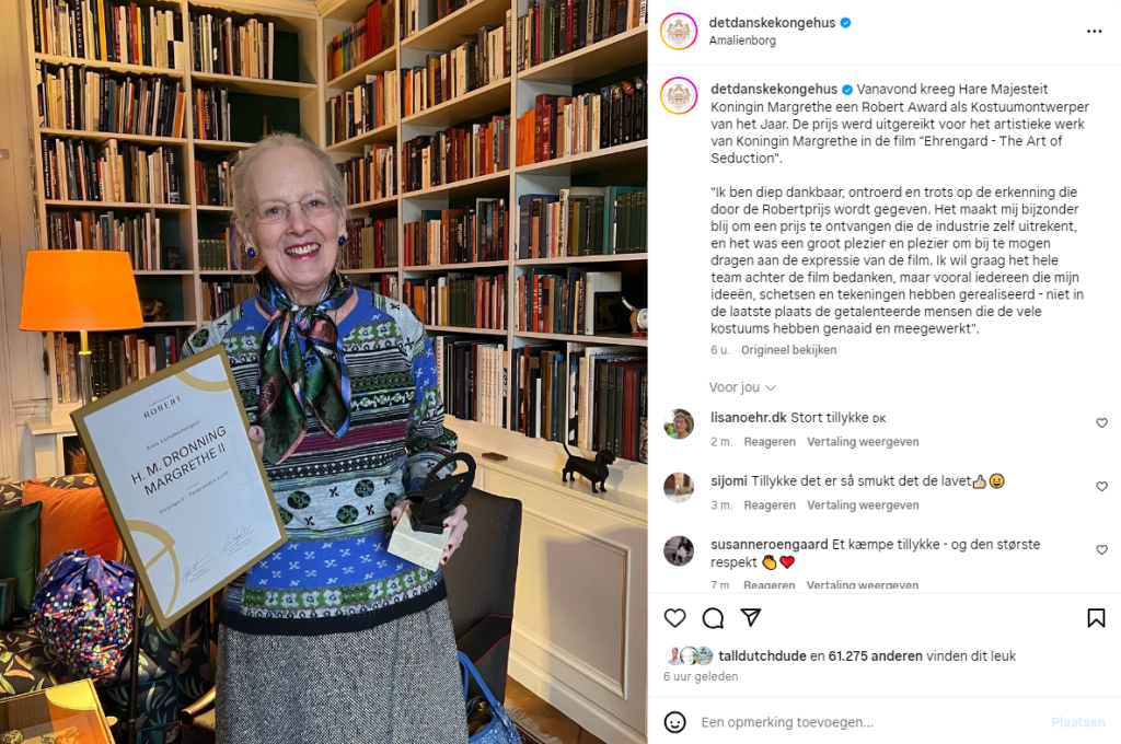 Koningin Margrethe Instagram
