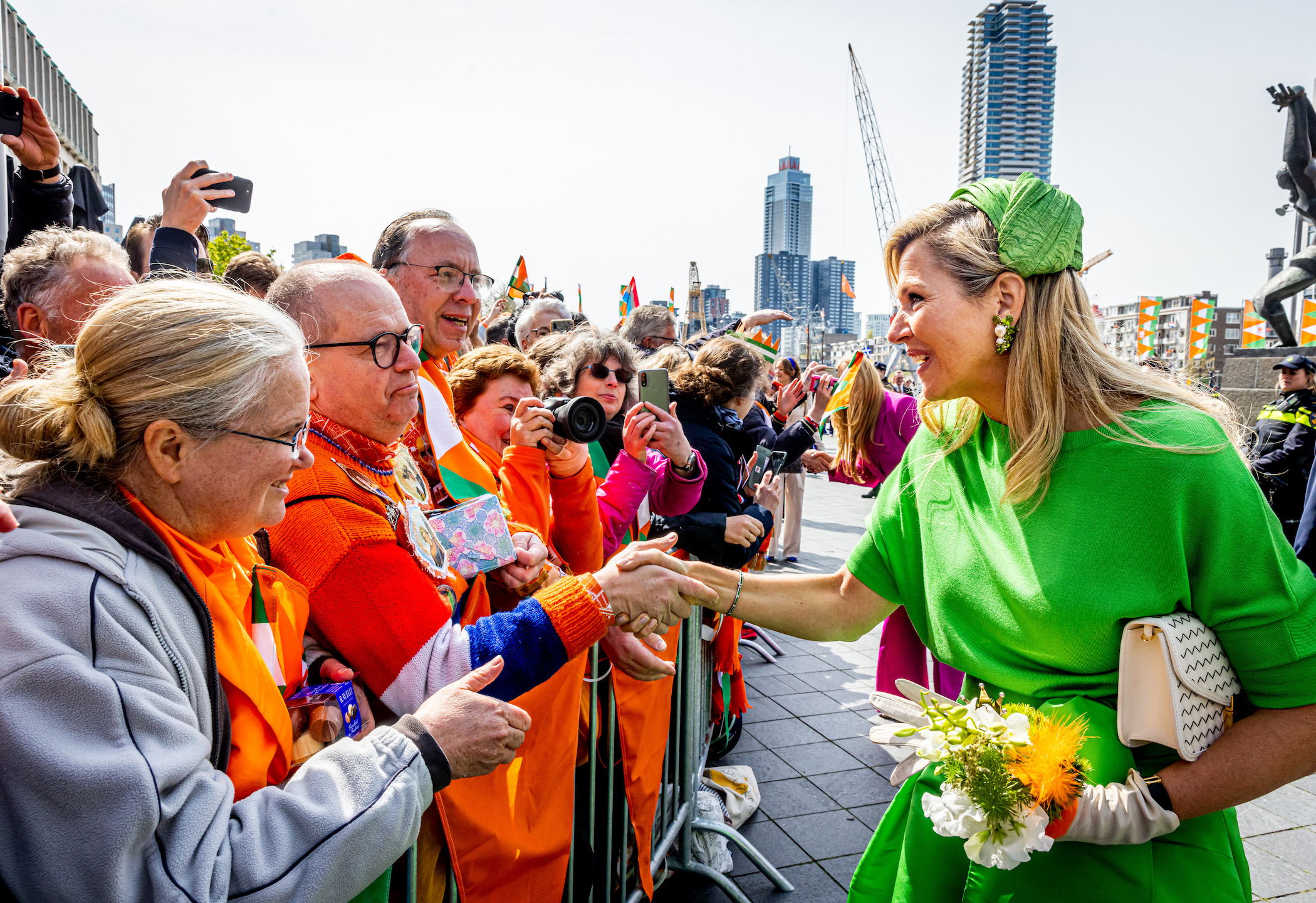 Dutch Royal Family Celebrates Kingsday In Rotterdam