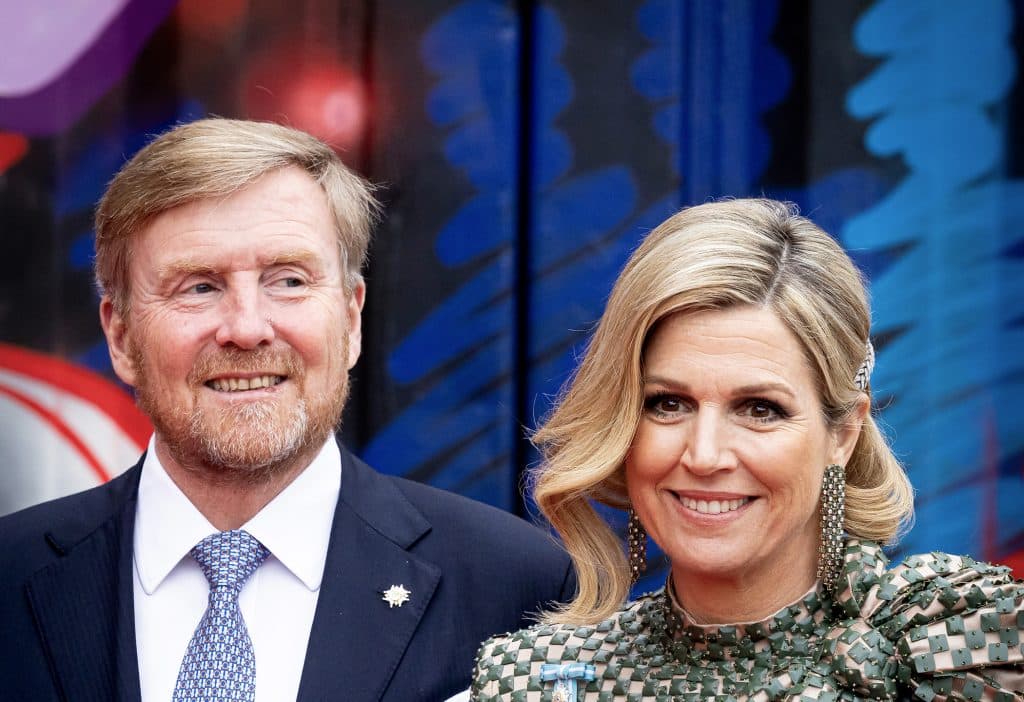 Willem-Alexander en Máxima bezoeken bekende hiphopstudio VS