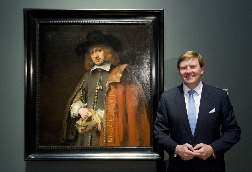 King Willem Alexander Of Holland Visits Rijksmuseum