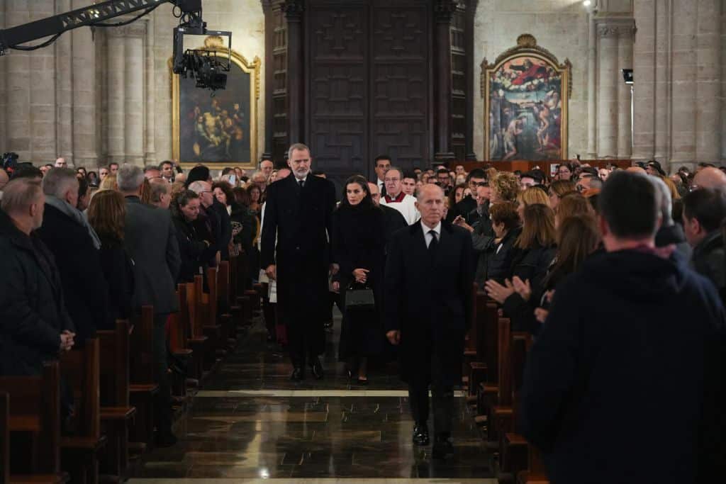 Funeral Mass For The Deceased Of The Dana In Valencia