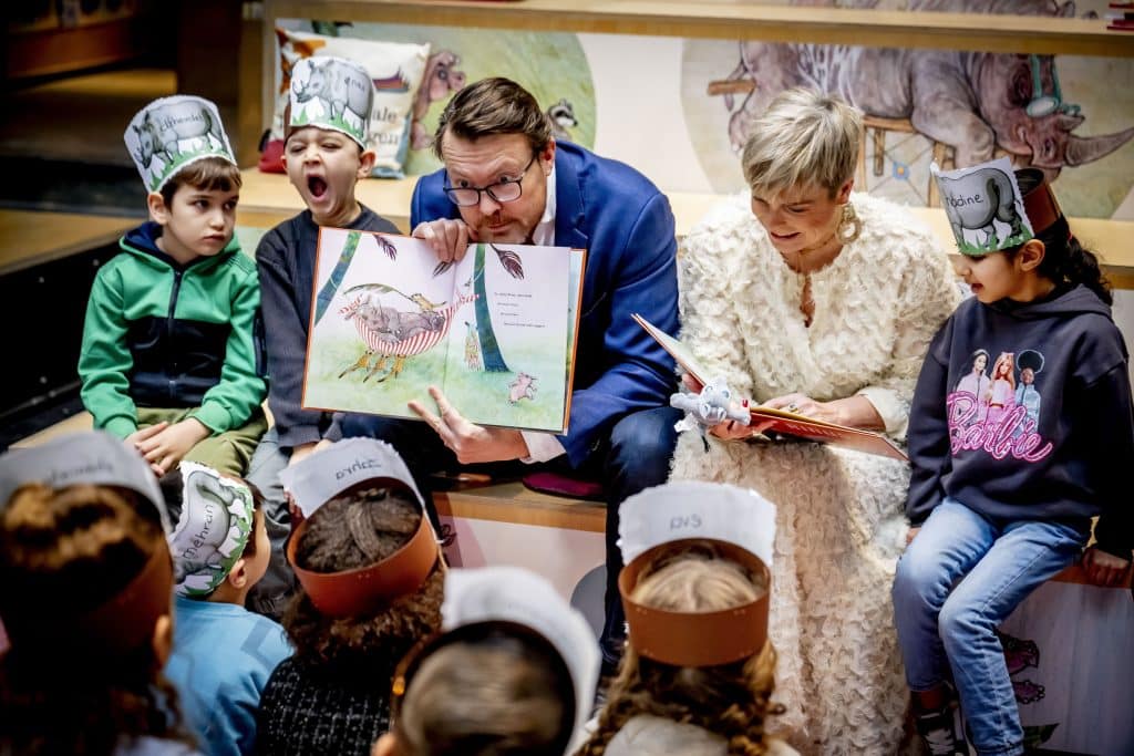 Voorleesontbijt Met Laurentien En Constantijn