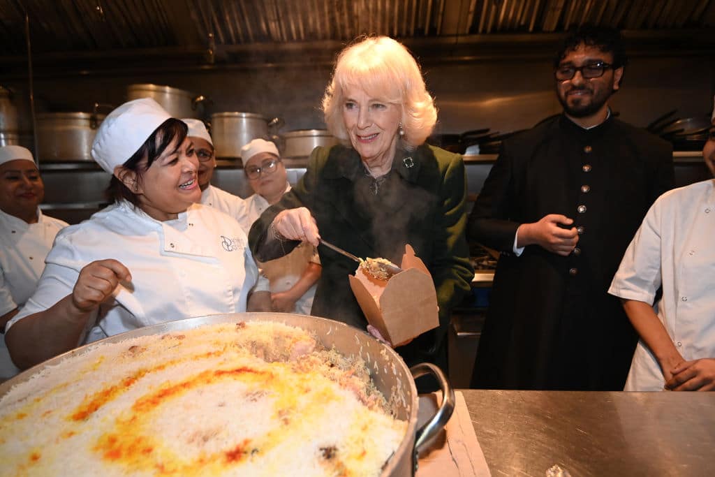 King Charles Iii And Queen Camilla Meet London Communities