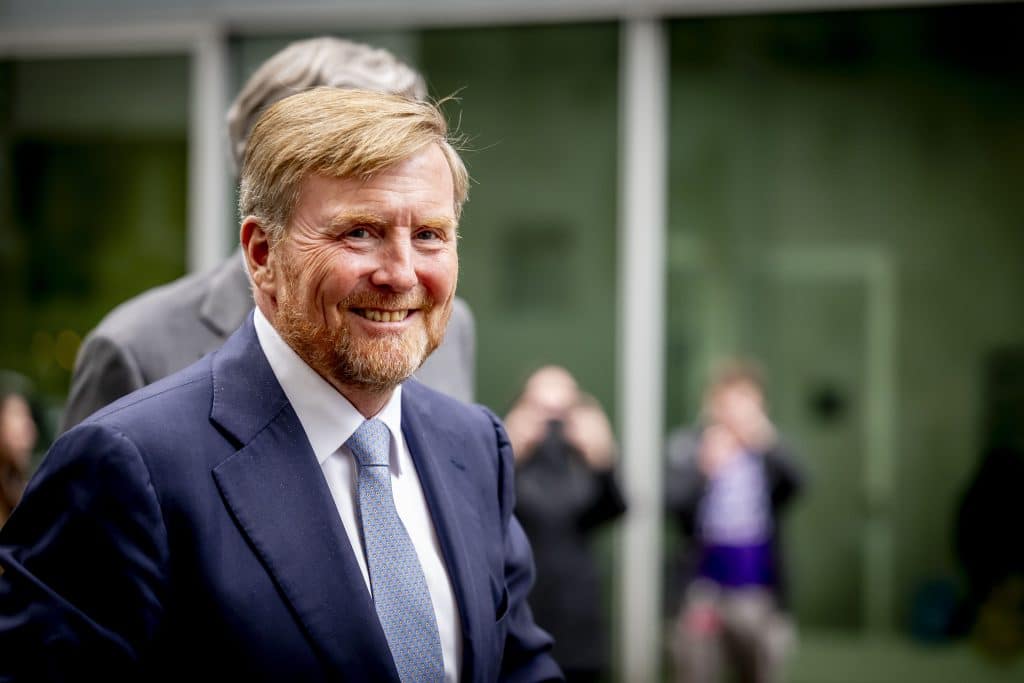 Koning Willem Alexander Is Aanwezig Bij De Openingsbijeenkomst Ter Gelegenheid Van De 90e Boekenweek
