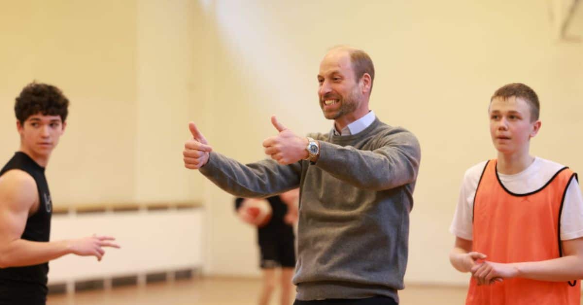 Prins William Basketbal Oekraïense Vluchtelingen