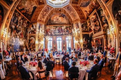 Koningspaar Ontvangt Staatshoofden En Regeringsleiders Navo Top