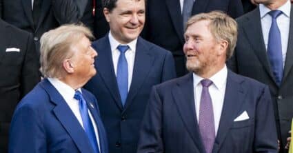 Donald Trump Willem Alexander Logeren Huis Ten Bosch