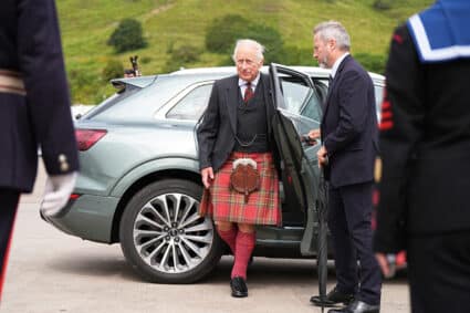 King Charles Attends Reception For Caithness Communities