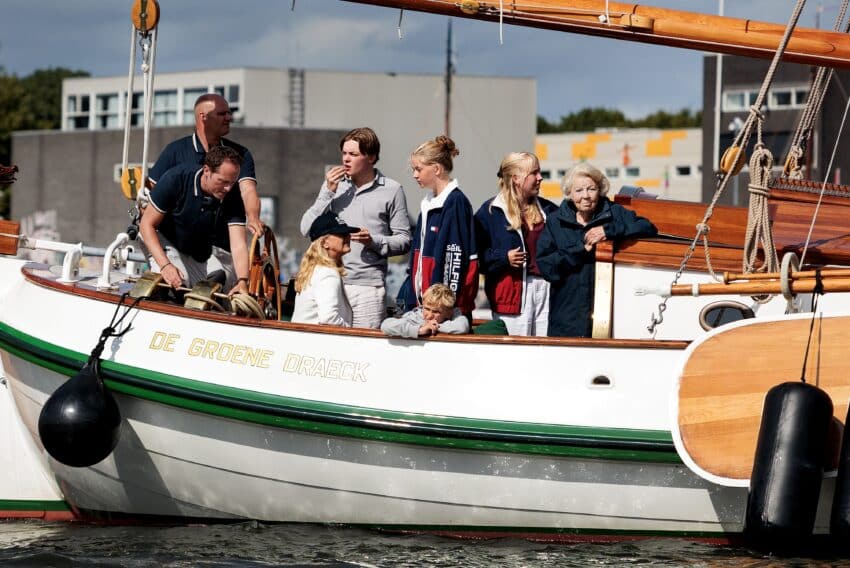 Prinses Beatrix Op De Groene Draeck Bij Sail