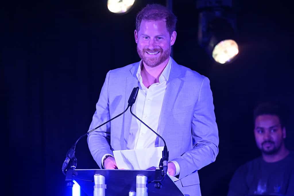 Prince Harry Visits The Community Recording Studios In Nottingham
