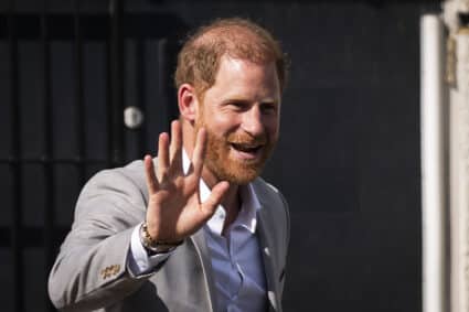 Duke Of Sussex Visit To Nottingham prins harry