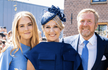 Amalia, Máxima, Willem Alexander koningspaar