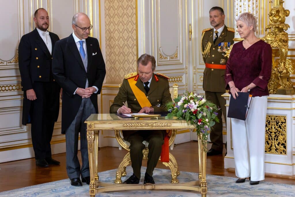 Luxembourg Abdication Enthronement