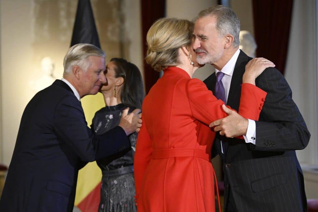 King Philippe & Queen Mathilde Welcome King Felipe Vi And Queen Letizia (europalia EspaÑa 2025) Koningspaar