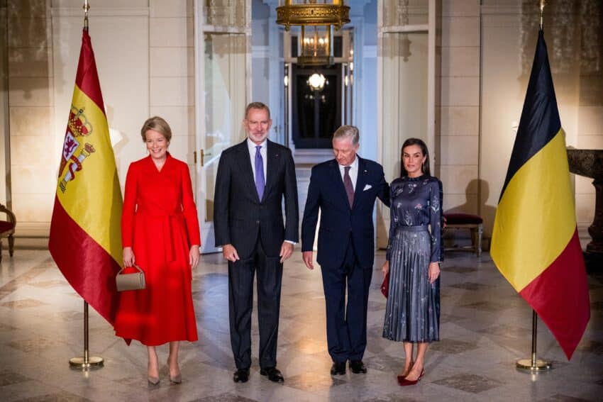 België Spanje Royals koning felipe filip koningspaar mathilde letizia