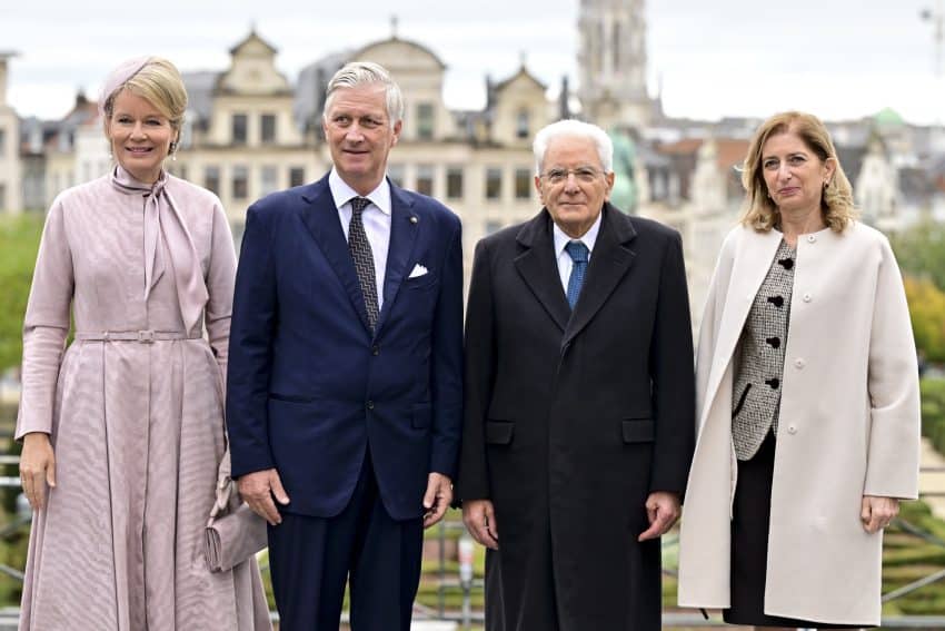 Belgium Italy State Visit Tuesday Filip mathilde
