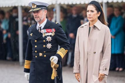 The Royal Danish Couple Attend Flag Day For Denmark's Expatriates Deens koningspaar